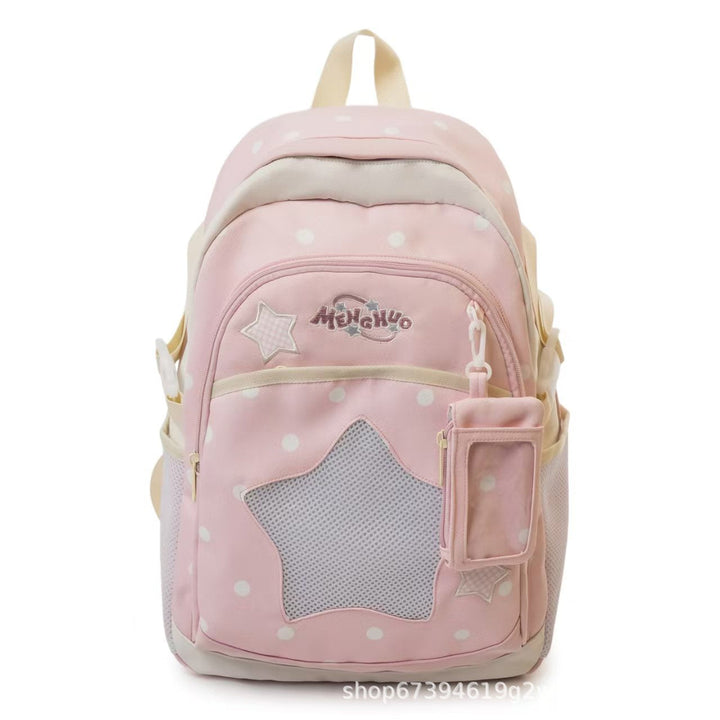 Star-Embellished Ergonomic Backpack Kalsten