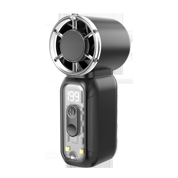 Women's Portable High-Performance Blower Fan with Digital Temperature Display Kalsten