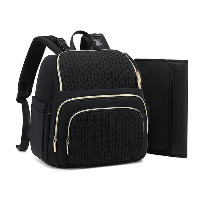 Elegant backpack with braided design Kalsten