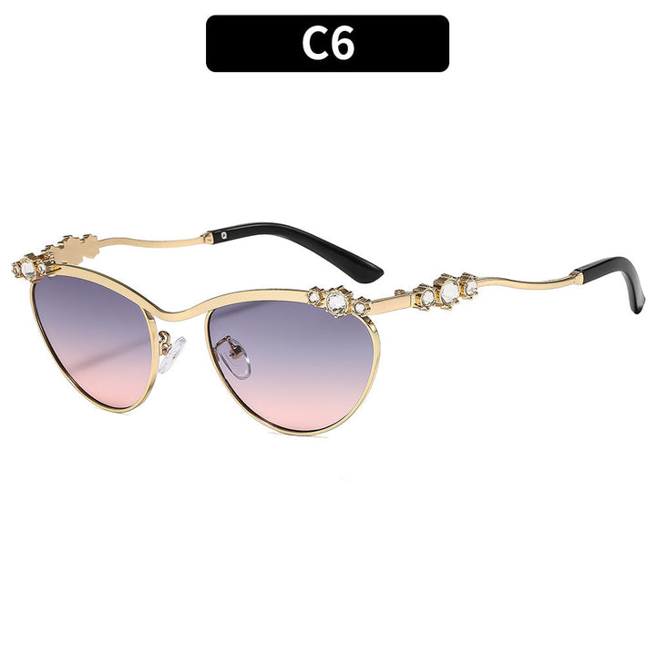 Ladies Designer Sunglasses with Sparkling Details Kalsten