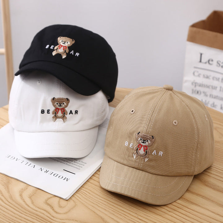 Women's Cute Bear-Embroidered Baseball Cap Kalsten