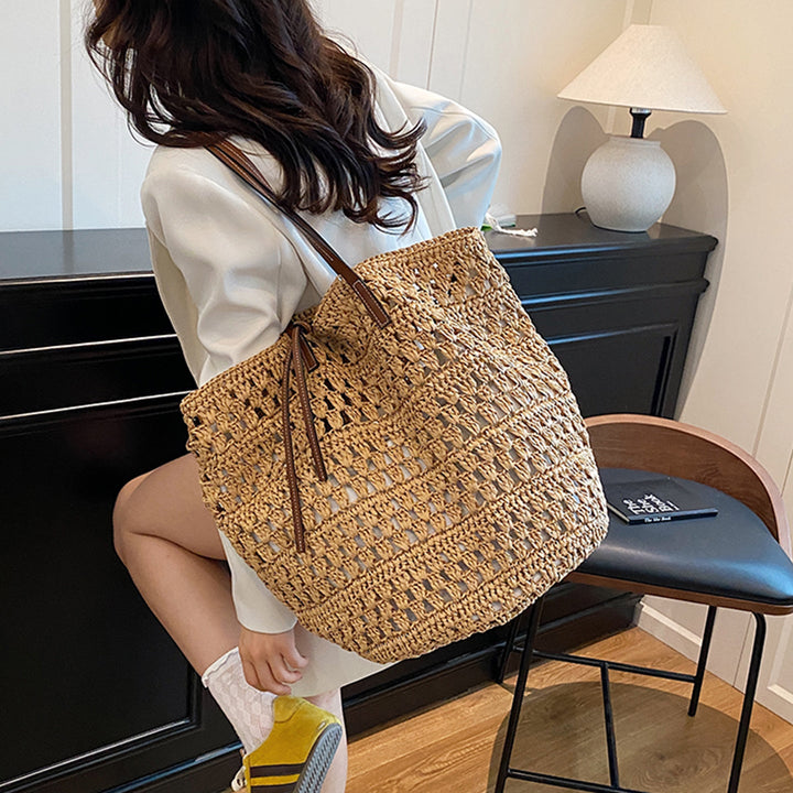 Handwoven Macrame Beach Bag Kalsten