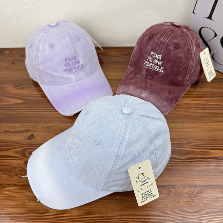 Women's Distressed Motivational Baseball Cap Kalsten