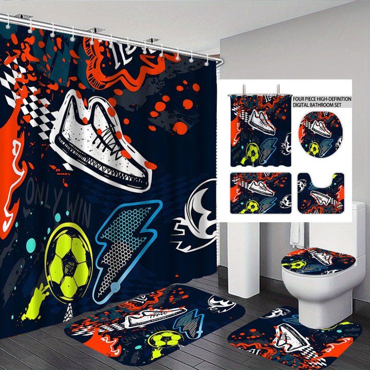 Basketball-Themed Bathroom Decor Set Kalsten