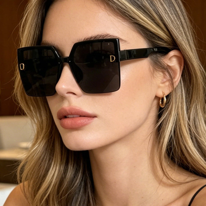 Women square sunglasses with elegant gradient Kalsten