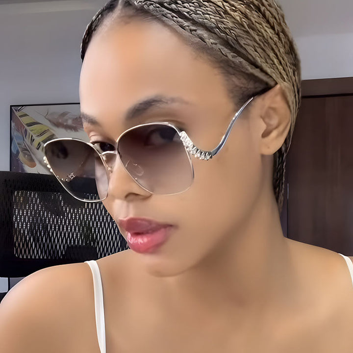 Women's striking sunglasses with sparkling appliqués Kalsten