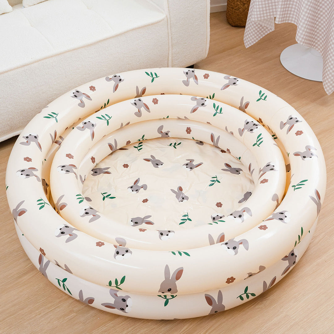 Ladies inflatable paddling pool with colorful sea design Kalsten