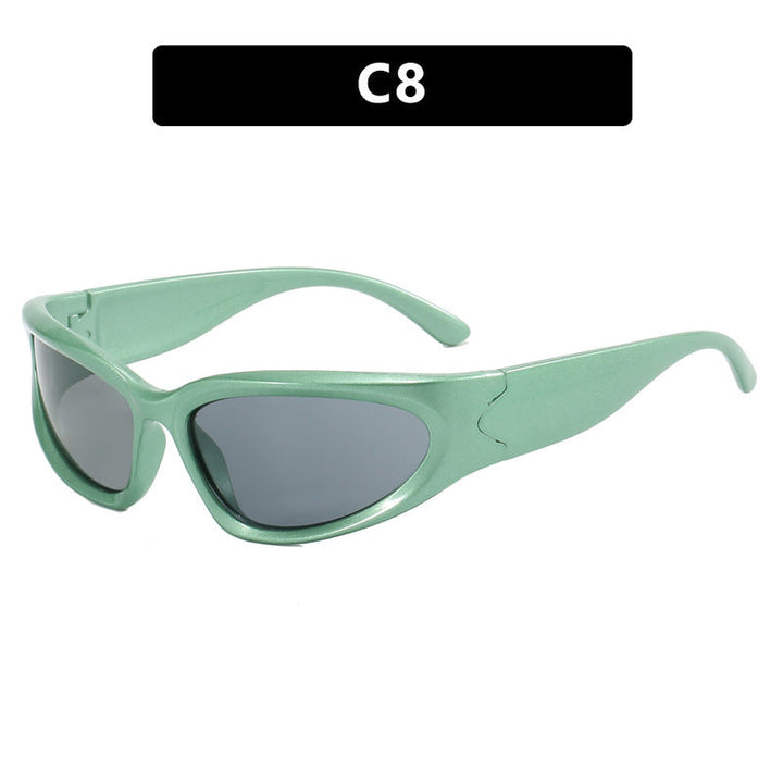 Women's sporty sunglasses with ergonomic design and polarized lenses Kalsten