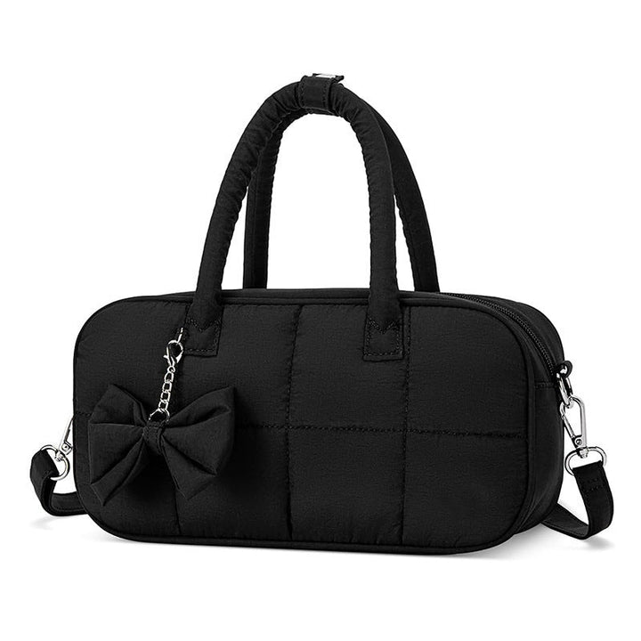 Padded handbag with stylish bow detail Kalsten