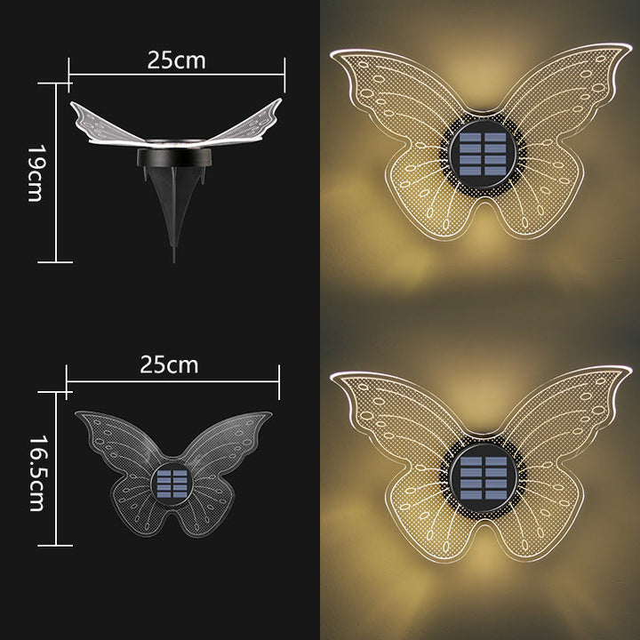 Decorative Solar Acrylic Petal Garden Stake LED Pathway Light Kalsten