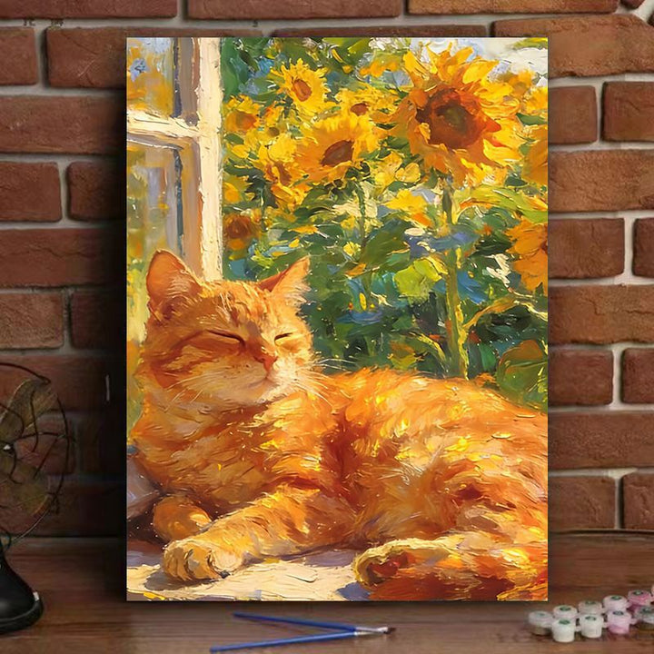 Cozy Cat Wall Art Kalsten