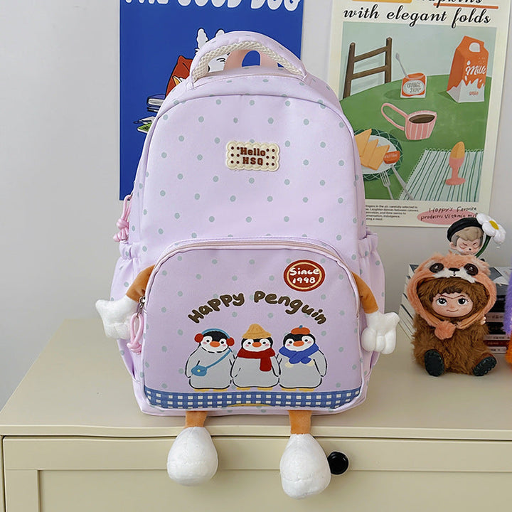 Cute Penguin Character Backpack Kalsten