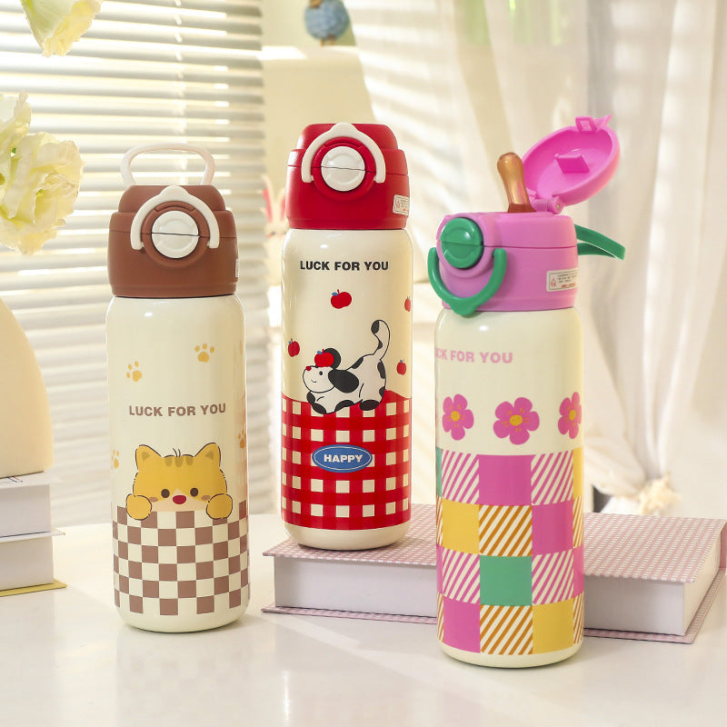 Insulated drinking bottle with funny dog design Kalsten