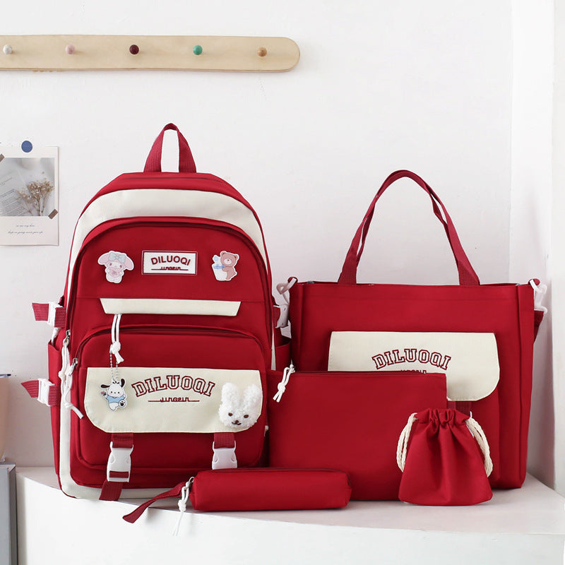 Multi-Purpose School Backpack and Tote Bag Set Kalsten