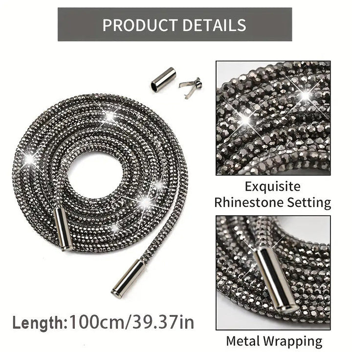 Fashionable Crystal-Studded Lanyard Kalsten