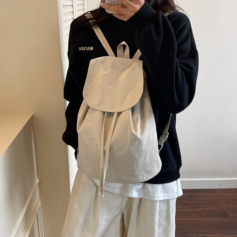 Everyday backpack with drawstring and padded shoulder straps Kalsten