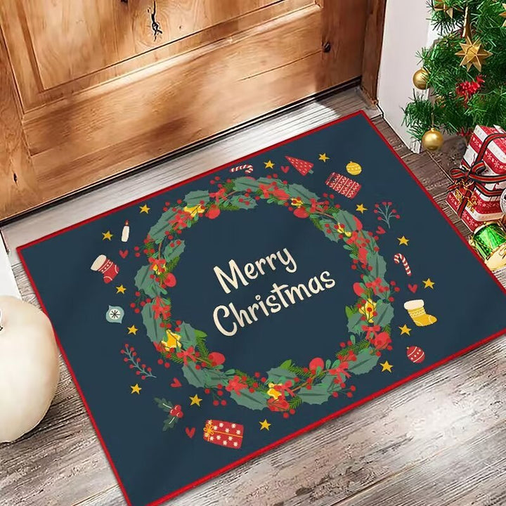 Festive Holiday Door Mat Kalsten