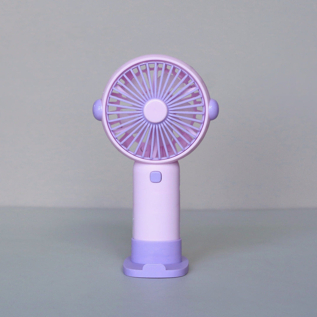 Unisex Handheld Fan with ergonomic design and practical stand function Kalsten