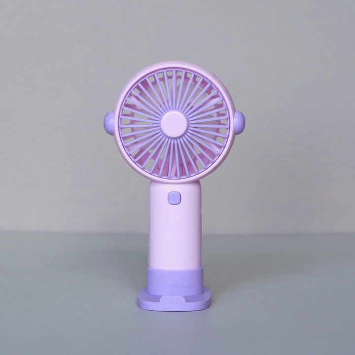 Unisex Handheld Fan with ergonomic design and practical stand function Kalsten