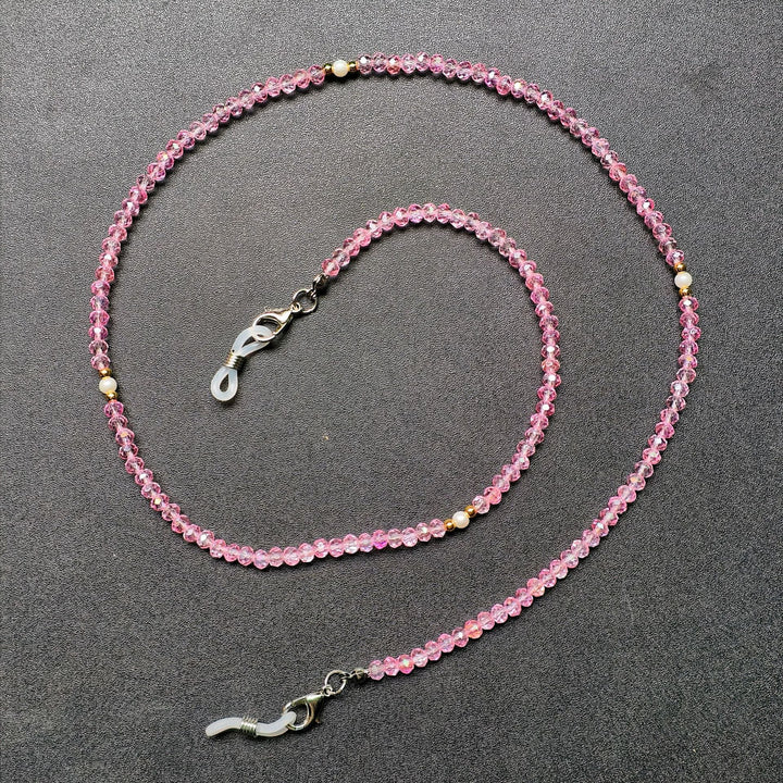 Elegant glasses holder chain with colorful beads Kalsten