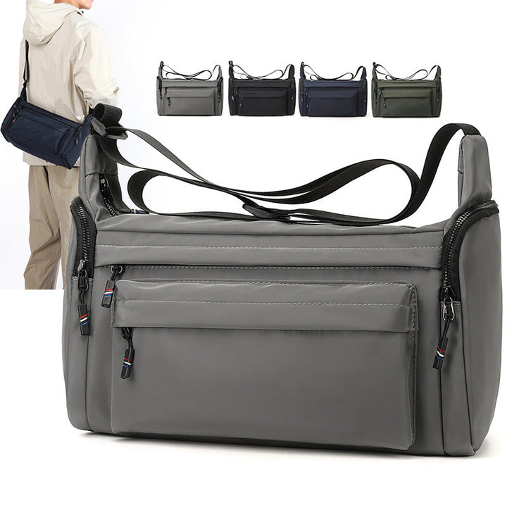 Structured Multi-Pocket Tactical Messenger Bag Kalsten