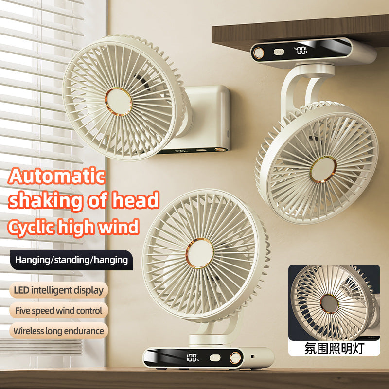 Women Wall Fan with Automatic Swing Function Kalsten