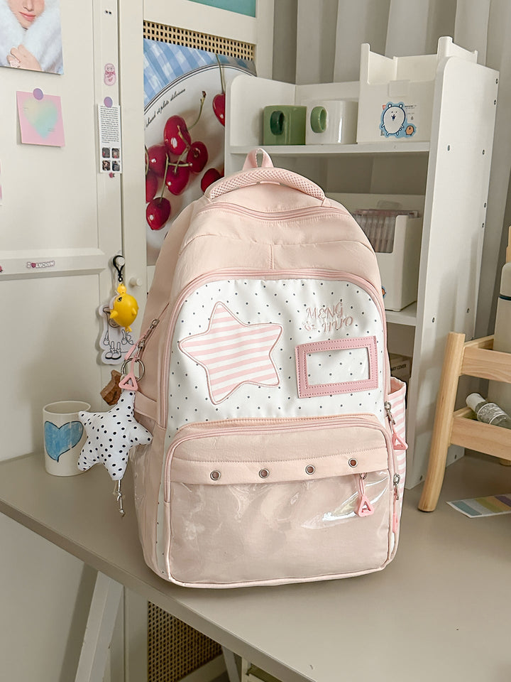 Children's Fun Star-Design School Backpack