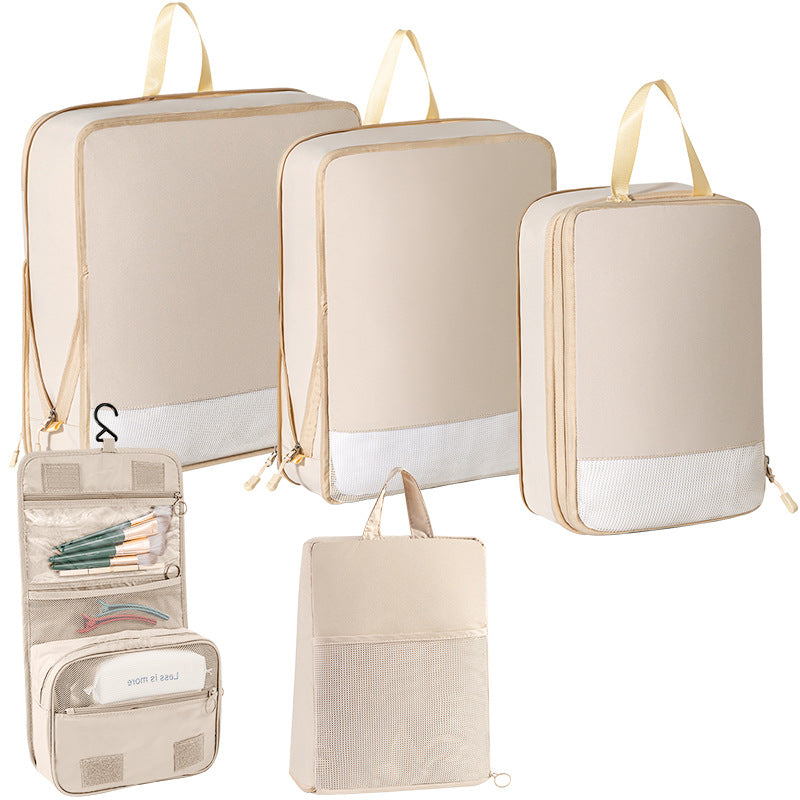 Travel Bag Set with Versatile Compartments and Pockets Kalsten