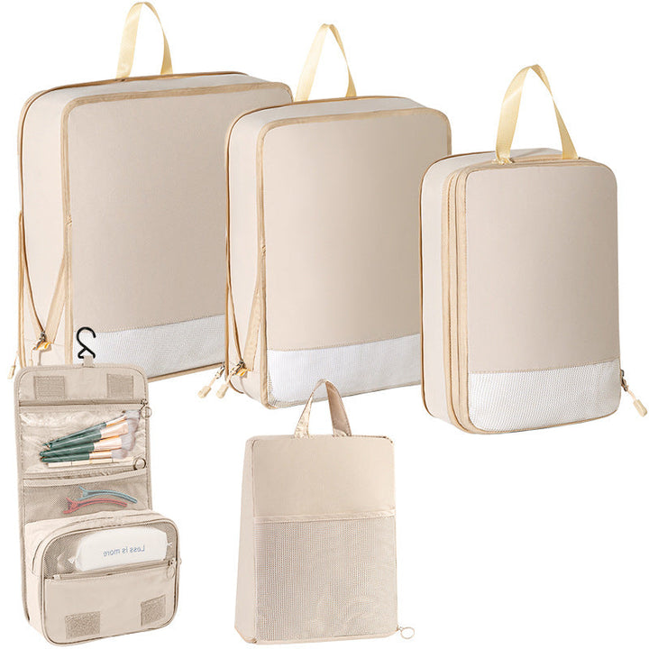 Travel Bag Set with Versatile Compartments and Pockets Kalsten