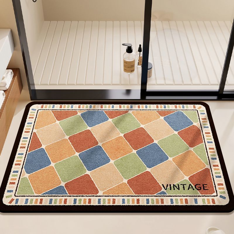 Cute Bear-Themed Bath Mat Kalsten