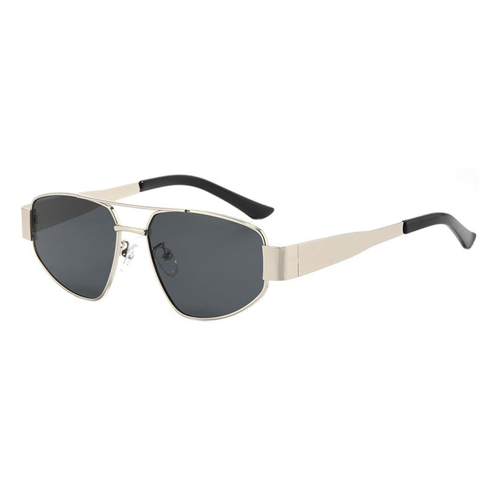Men's Aviator-Style Metallic Sunglasses Kalsten
