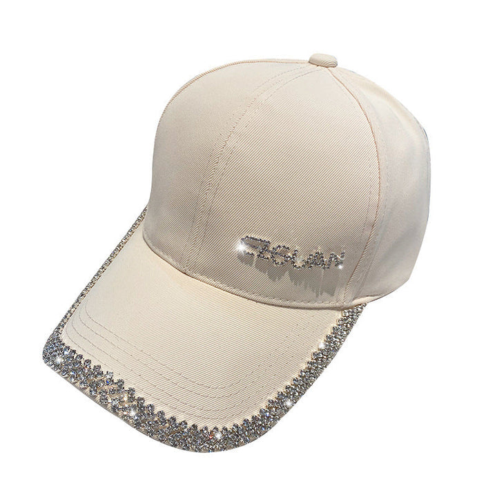 Women's Sparkling Rhinestone-Trimmed Baseball Cap Kalsten