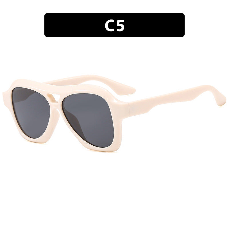 Women's fashionable sunglasses with unique design and protective UV filter Kalsten