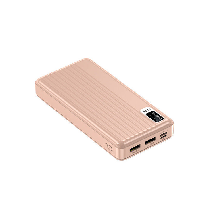 High-performance power bank with multifunctional USB-C connection and intelligent fast charging Kalsten