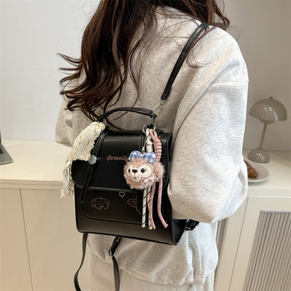 Whimsical Bow Detail Mini Backpack Acalora
