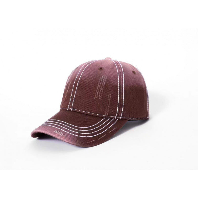 Men's Classic Distressed Cotton Baseball Cap Kalsten