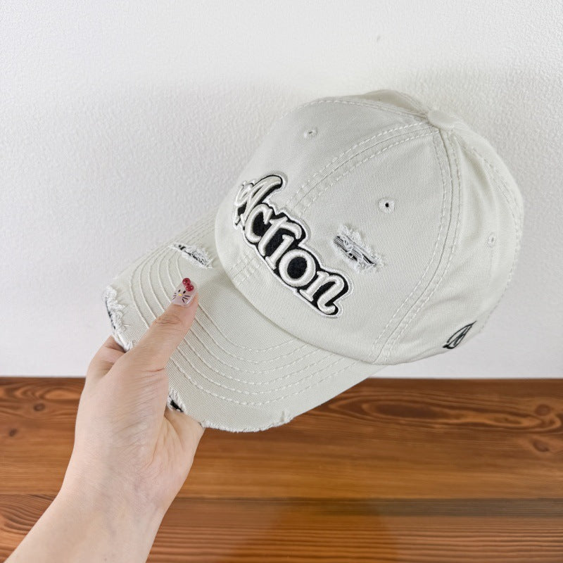 Men's Distressed Graphic Baseball Cap Kalsten 1784270841
