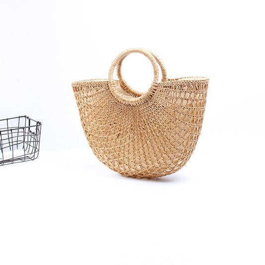 Elegant Handmade Basket Bag Kalsten