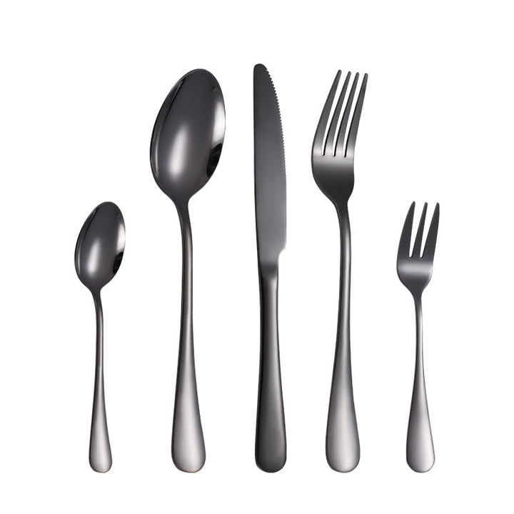 Elegant stainless steel cutlery set with ergonomic handle Kalsten
