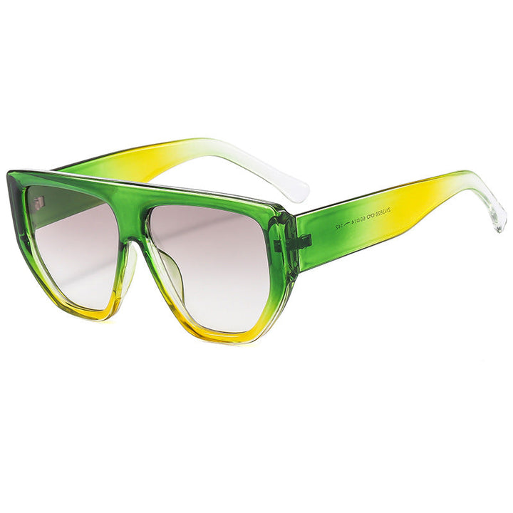 Women's Oversized Sunglasses with Stylish Geometric Frame Kalsten
