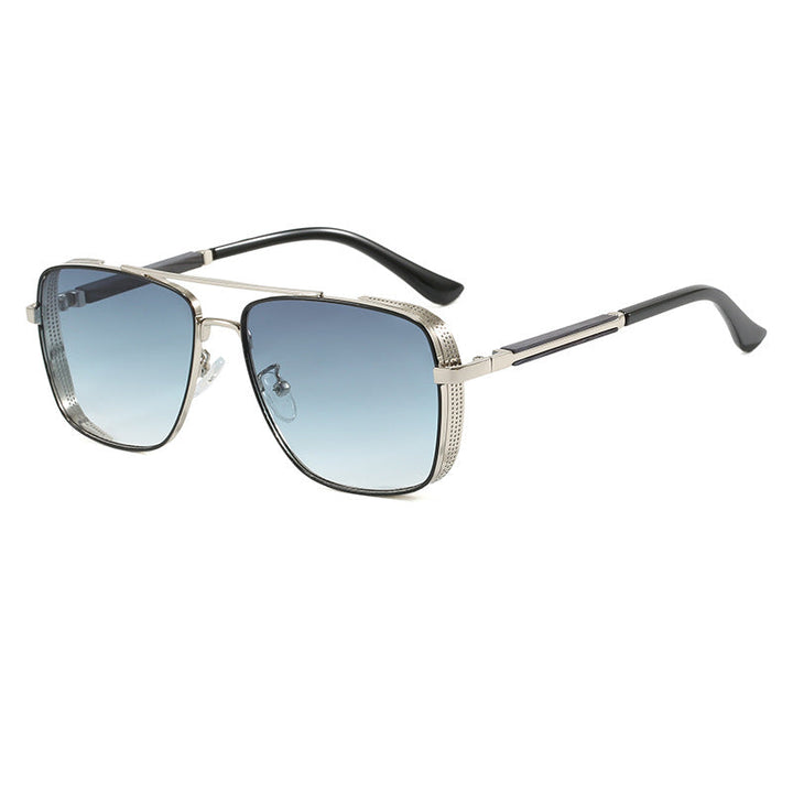 Women's fashionable square sunglasses with luxurious metal accents Kalsten