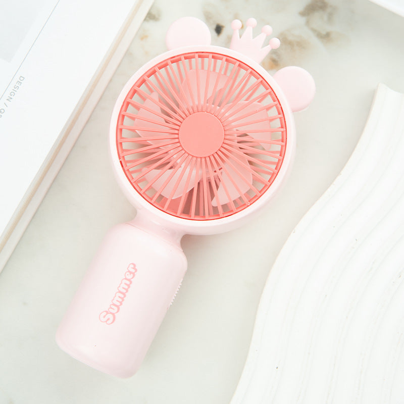 Portable Deer-Themed Handheld Cooling Fan Kalsten