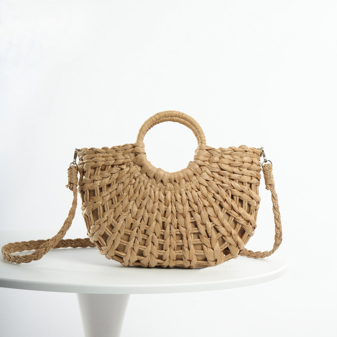 Handcrafted straw bag Kalsten