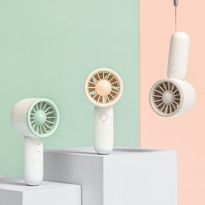 Unisex compact rechargeable handheld fan with quiet turbine fan Kalsten
