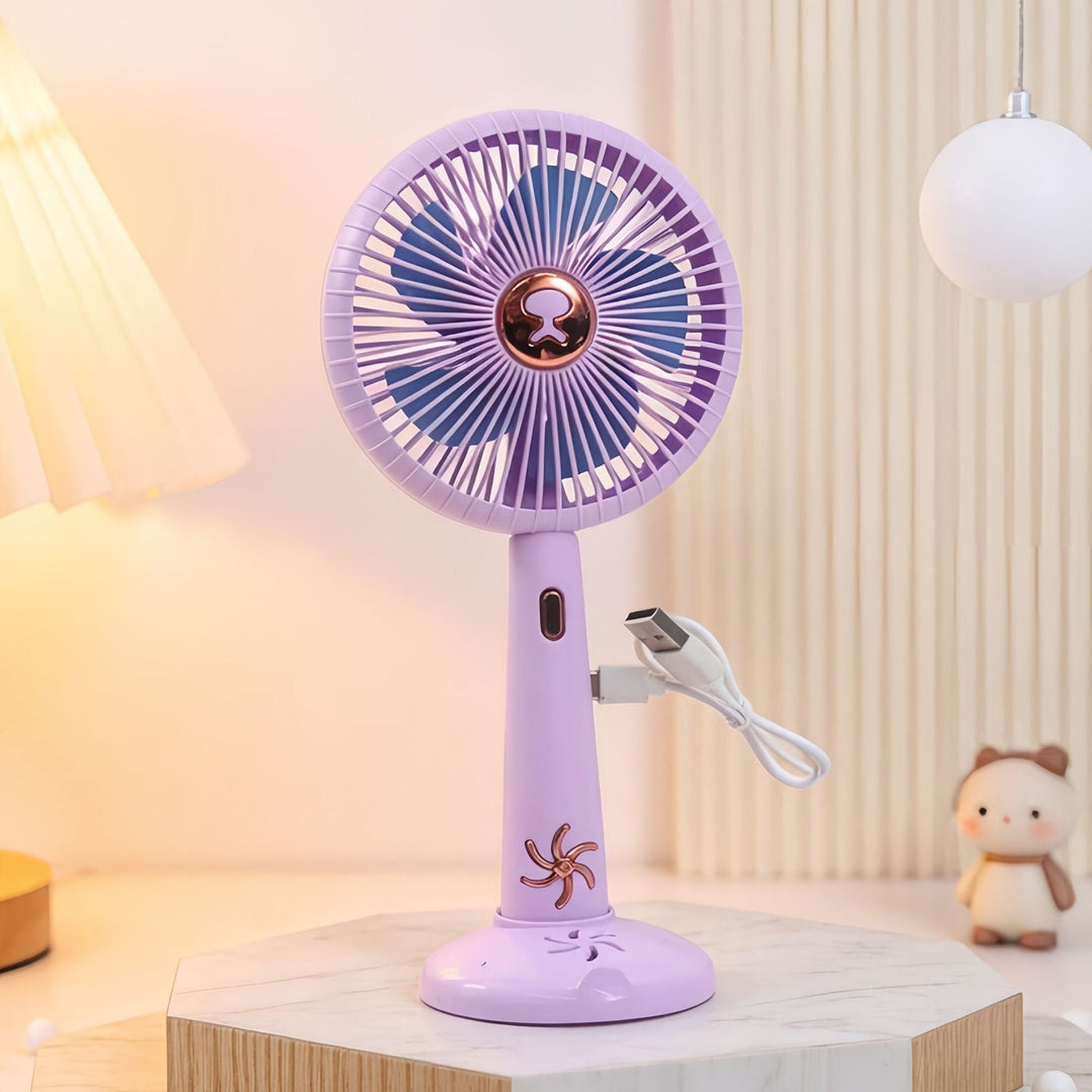 Ladies Portable Table Fan with Innovative Design Kalsten