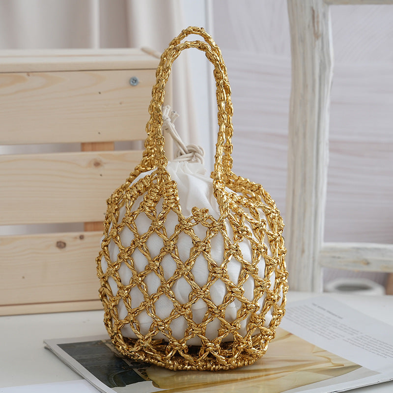 Fashionable mesh handbag Kalsten
