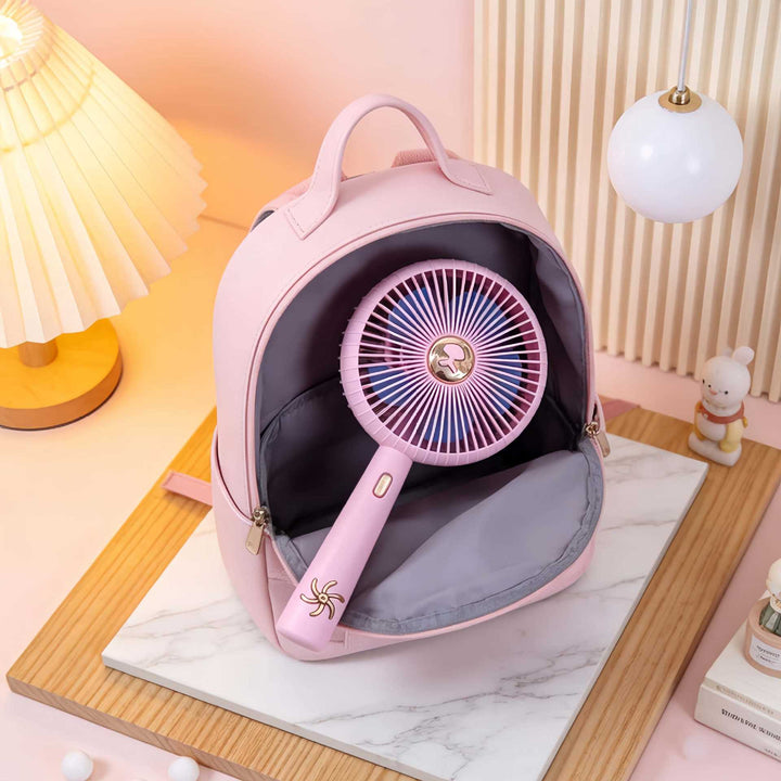 Unisex portable USB table fan with three-speed performance, adjustable head, and rechargeable battery Kalsten