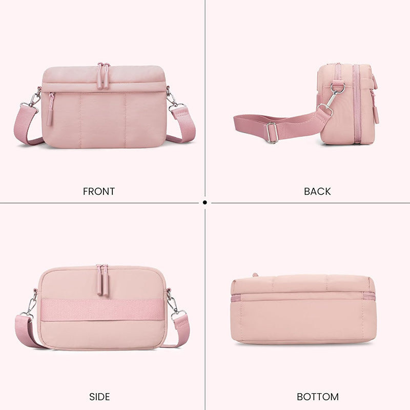 Elegant shoulder bag with double compartment Kalsten