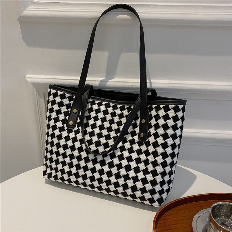Decorative Woven Tote Bag Acalora