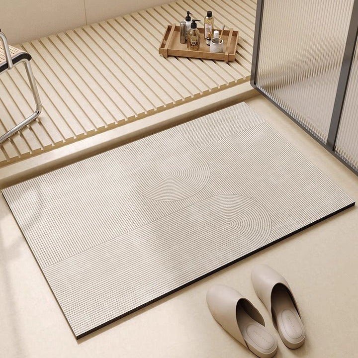 Geometric Design Bath Rug Kalsten